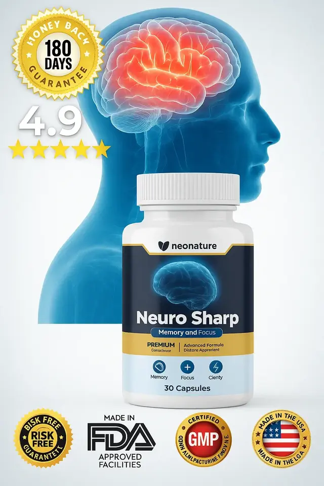 NeuroSharp Supplement Bottle